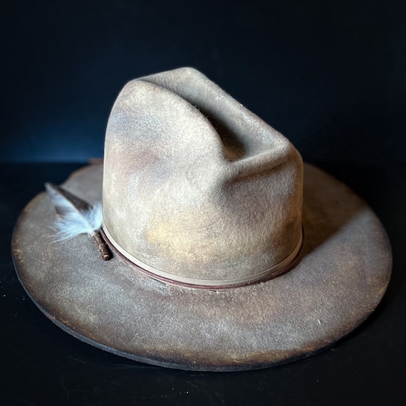 Cowboy Hat size 7 3/8. The “Back Stabber” from Ugly Outlaw.