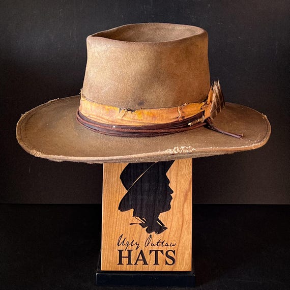 The “Smoky Mountain Traveler” size 7 3/8 from Ugly Outlaw Hats