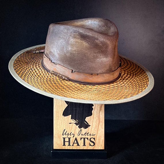 Cowboy hat size 7 3/8. The “Canyon Rider” from Ugly Outlaw.