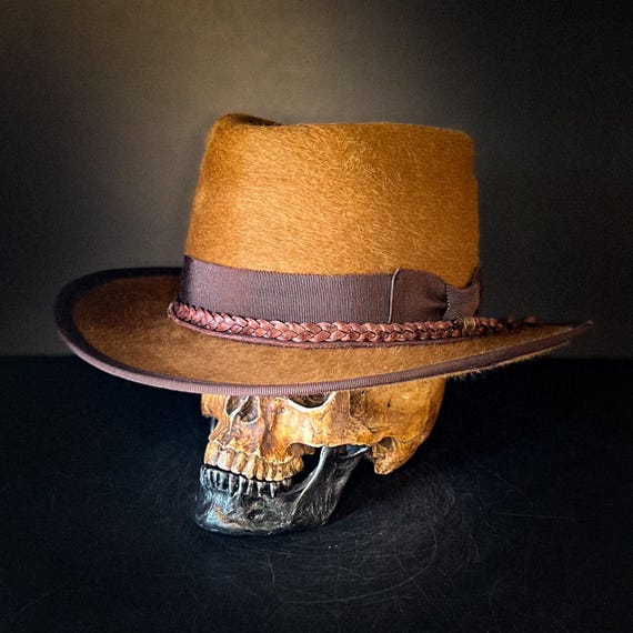 The “Angry Man for Hire” size 7 3/8 (59cm) from Ugly Outlaw Hats.