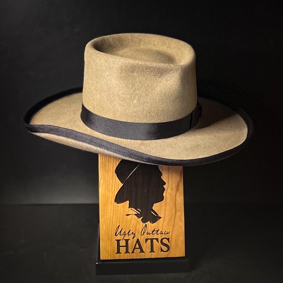 The “Sophisticated Sportsman” size 7 1/2 from Ugly Outlaw Hats