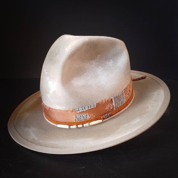Cowboy Hat Size 7 3/8. the undertaker 