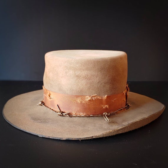 Cowboy Hat Size 7 3/8. the dirty Rotten 