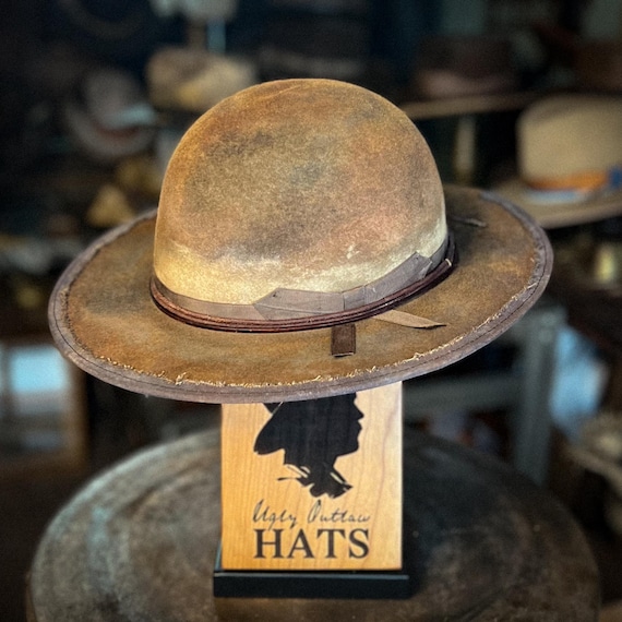 The “Trail Blazer” size 7 1/4 (58cm) from Ugly Outlaw Hats.