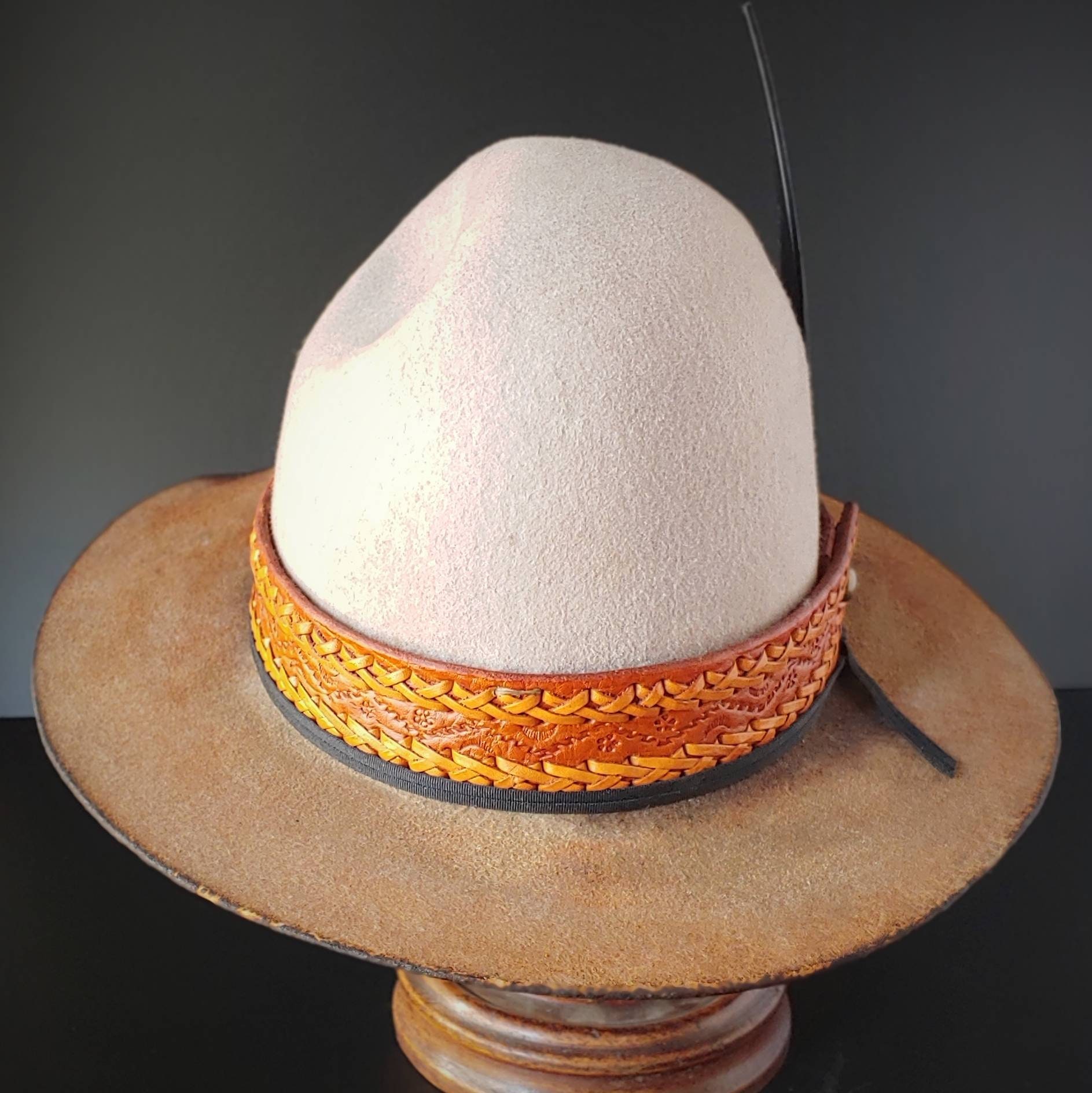 Cowboy hat size 7. The Dapper Dame from Ugly Outlaw.