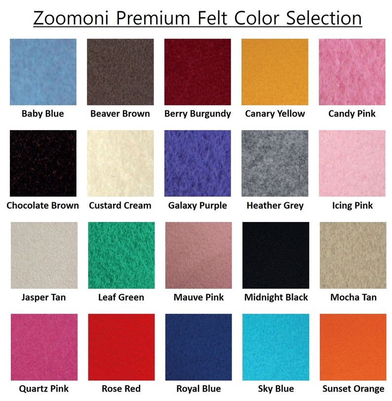 Premium Felt Made by Zoomoni Small Boy Bag Insert Organizer