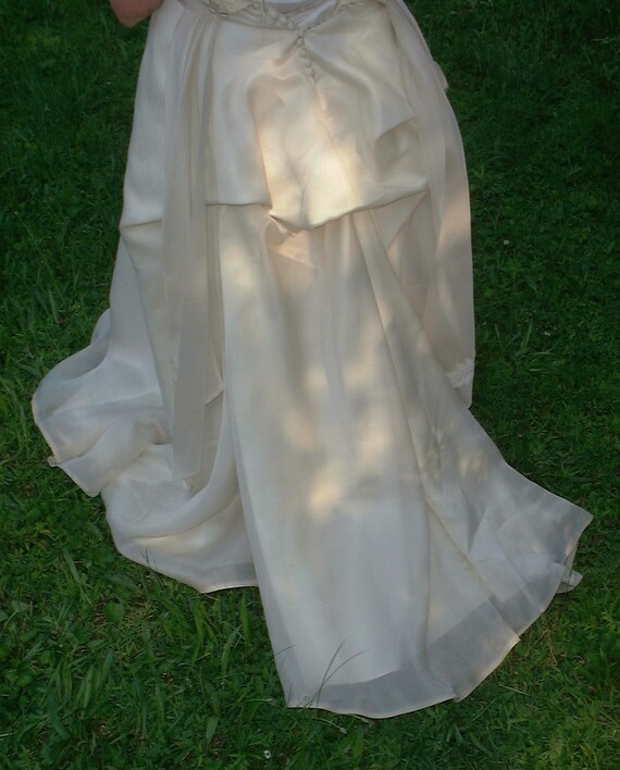 Vintage Wedding Gown - 1960s - Marie of Pandora -… - image 3