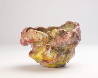 Chawan 239, bol à thé en grès sculpté à la main