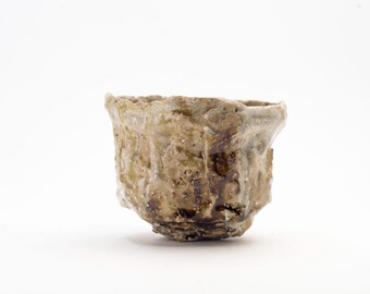 Chawan 49, bol à thé en grès sculpté à la main