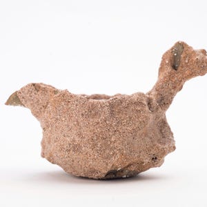 Pitcher 20, in hand-carved enamelled stoneware