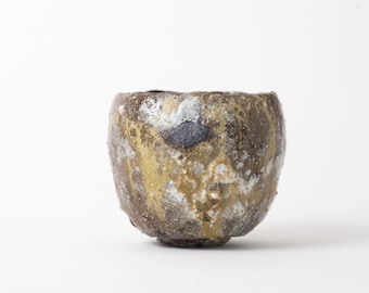 Chawan 144, handgesneden steengoed theekom