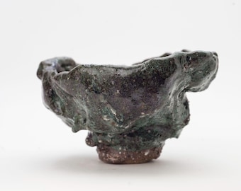 Chawan 191, bol à thé en grès sculpté à la main
