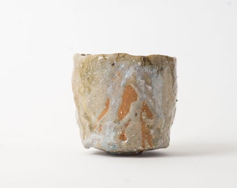 Chawan 141, bol à thé en grès sculpté à la main