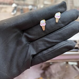 Eistüte Ohrstecker für Kinder