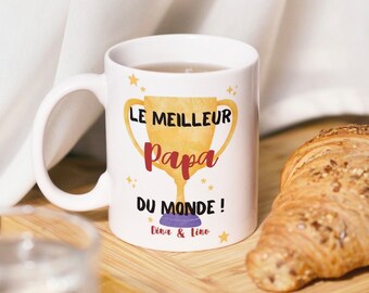 Mug en Céramique à personnaliser pour remercier les Maîtresses, les nounous, les atsems et offrir un joli cadeau qui fera plaisir