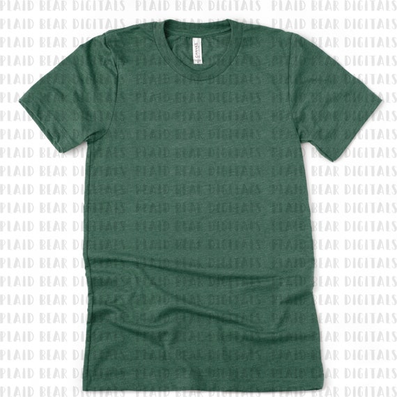 bella canvas green shirt