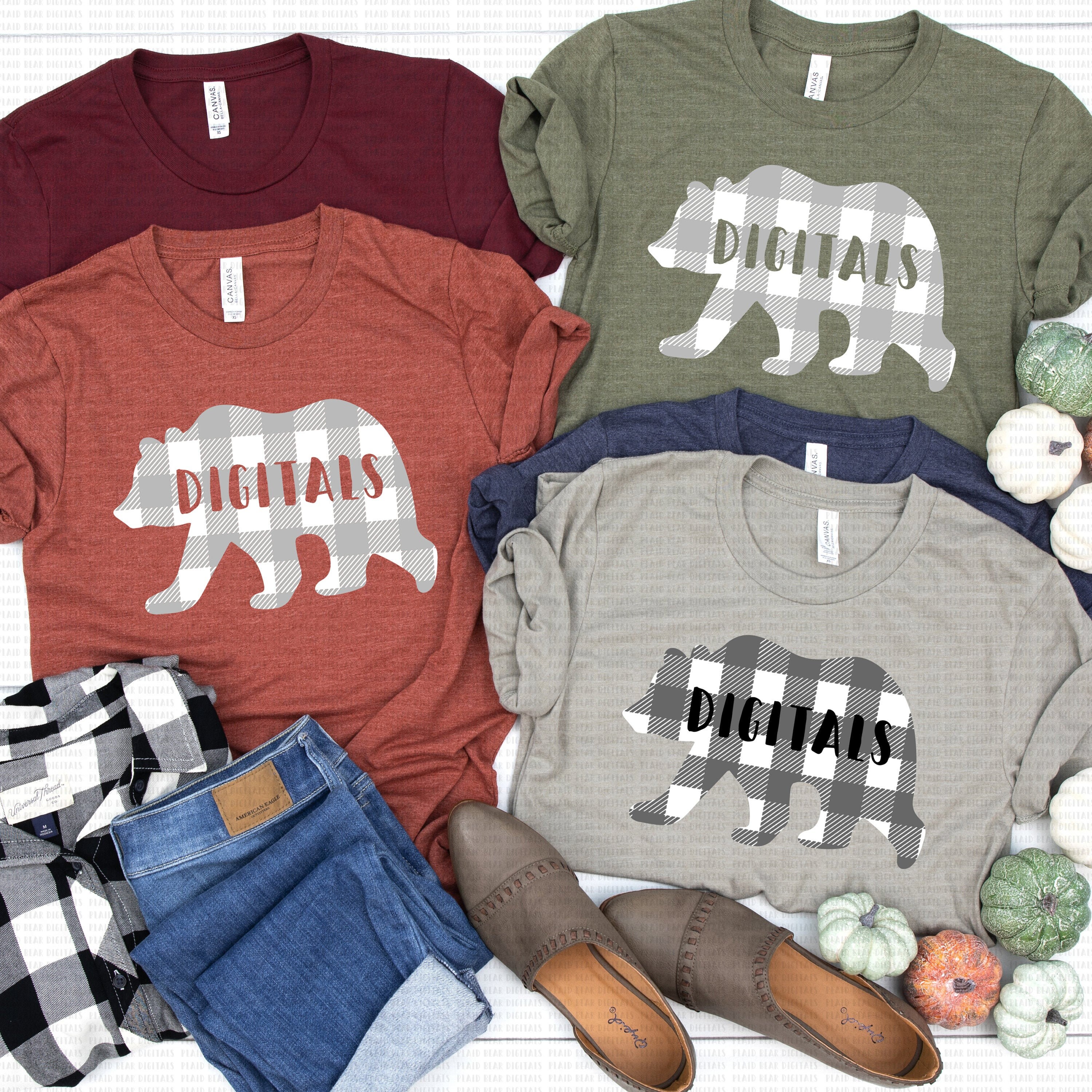 Bella Canvas 3001 Unisex Jersey T Shirt Mock Up Winter Mock Etsy
