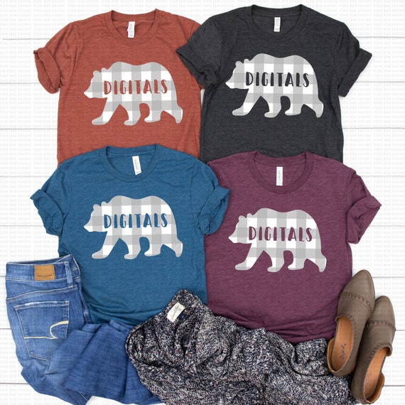Bella Canvas 3001 Unisex Jersey T Shirt Mock Up Winter Mock Etsy