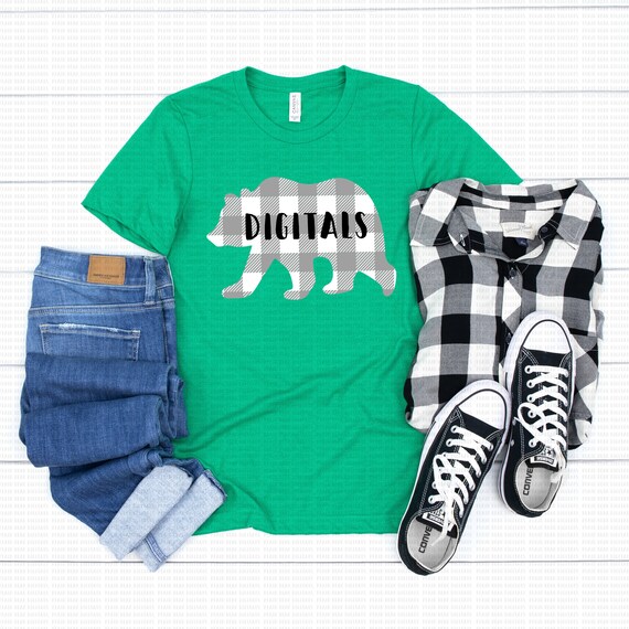 Bella Canvas 3001 Heather Kelly Green Unisex Jersey T Shirt Etsy