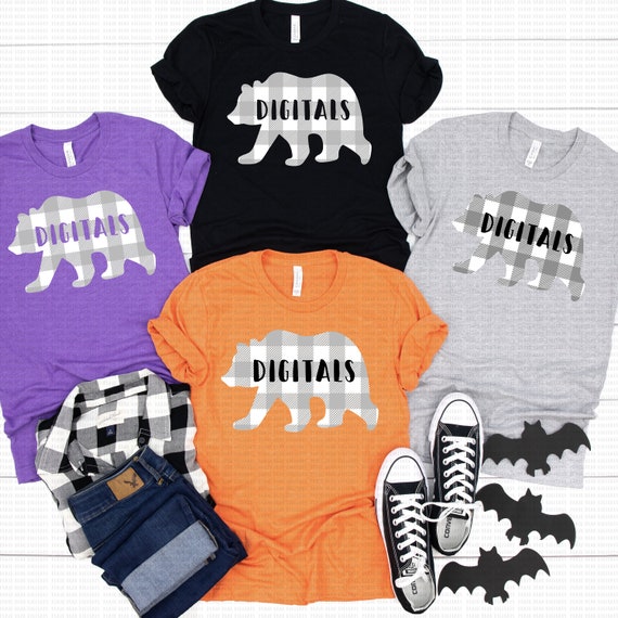 Bella Canvas 3001 Unisex Jersey T Shirt Mockup Halloween Etsy