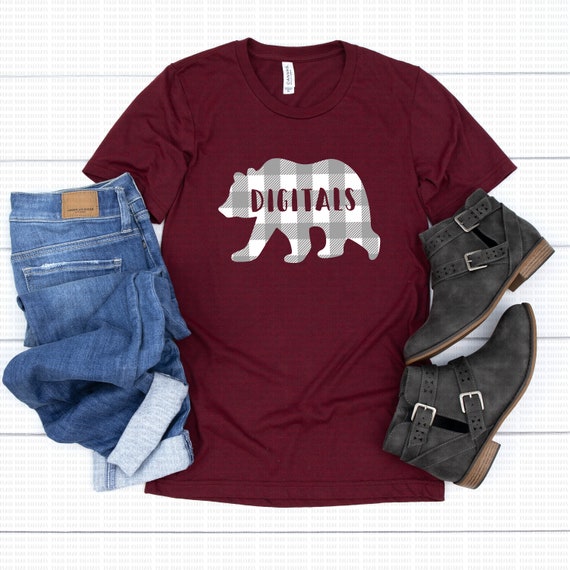 Bella Canvas 3001 Heather Cardinal Red Unisex Jersey T Shirt Etsy