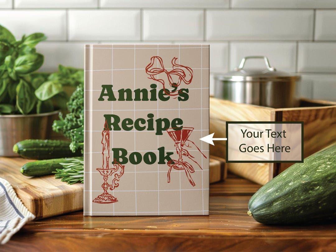 Handwritten Recipe Book, Personalized Family Cookbook, Recipe Memory Album, Custom Recipe Keeper, Gift for Grandma