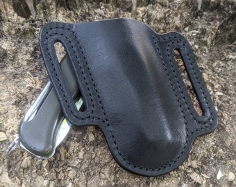 Fodero in pelle per coltello da pancake Victorinox 111 mm Nomad / Forester One Hand/ Hunter/Rucksack