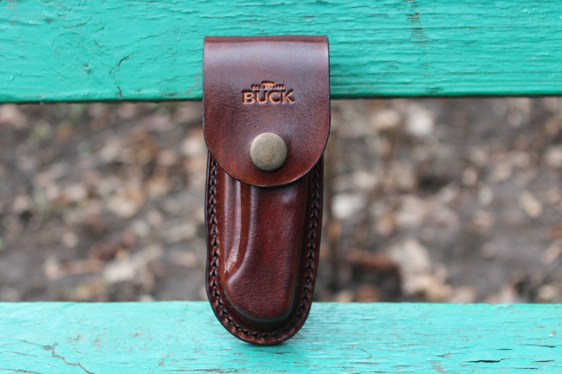 Buck Leather Sheath for Buck 112 Ranger Knife or Similar Etsy