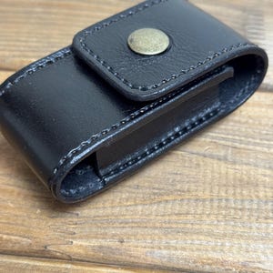 Leather Belt Clip Sheath for Victorinox Knife, SAK EDC Belt Pouch, Holster for Swiss Army Knife – Huntsman Climber Pioneer X Swiss Champ image 13