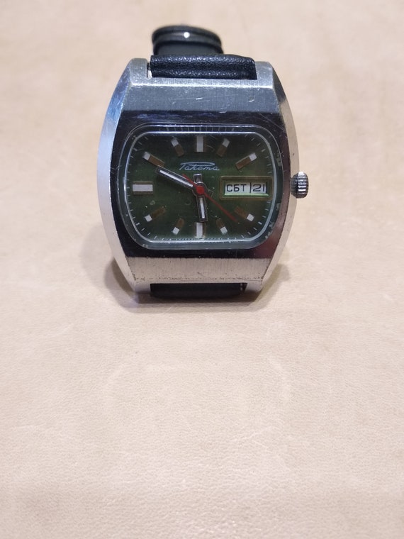 Vintage russian Watch Rocket, PChZ, made in the US