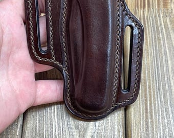 Buck 110, 112 Pancake leather sheath