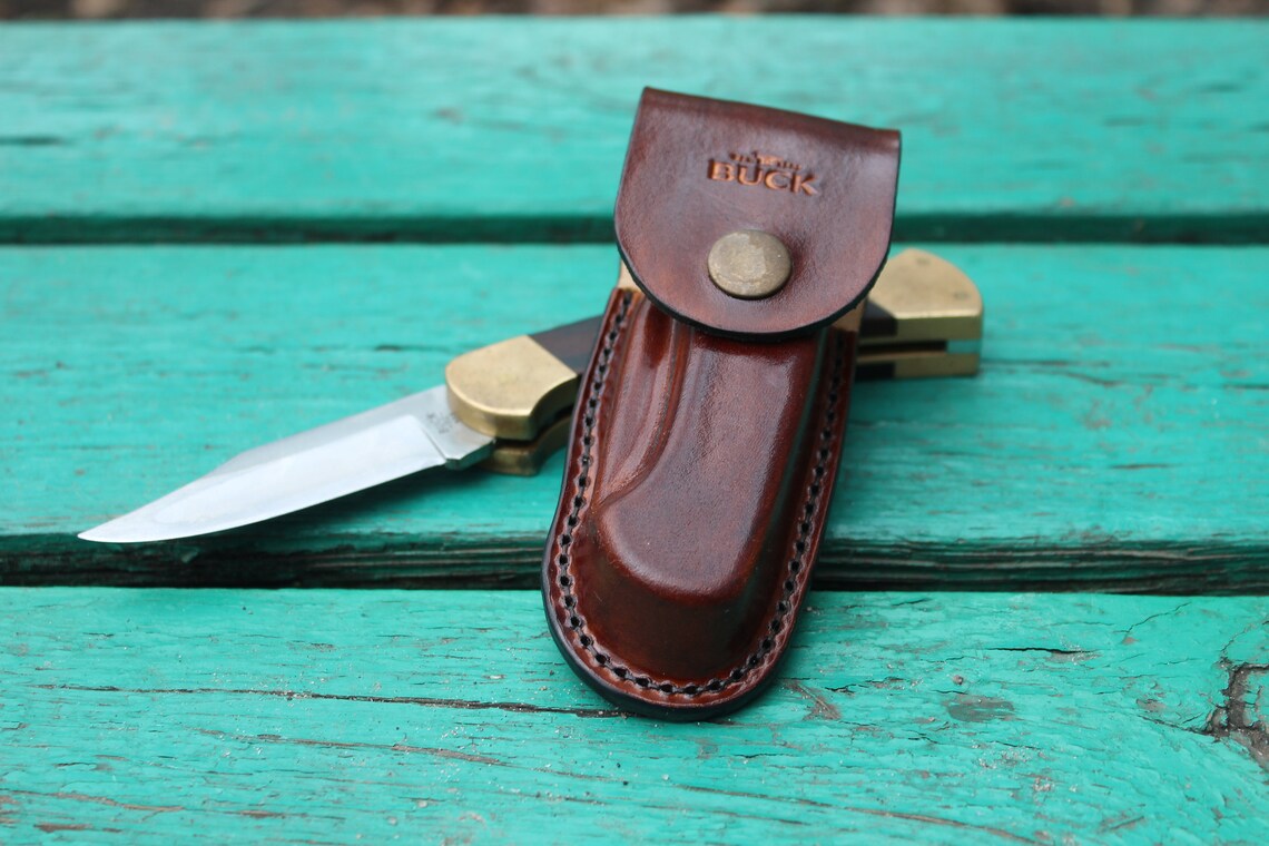 Buck Leather Sheath for Buck 112 Ranger Knife or Similar Etsy