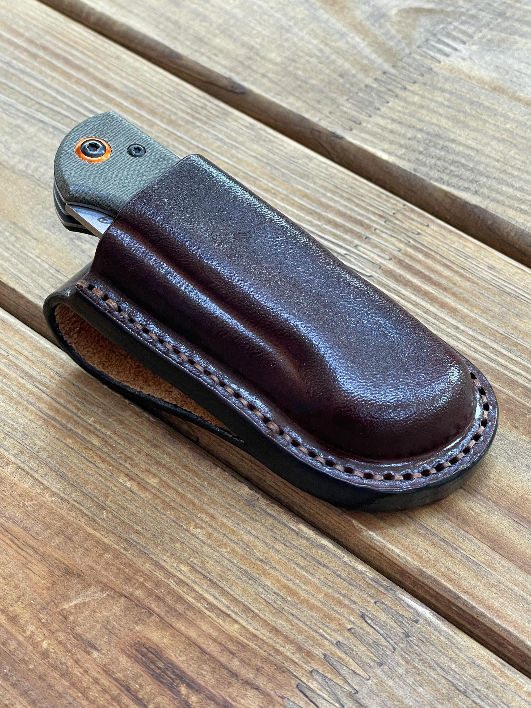 Benchmade Weekender Molded Leather Vertical Sheath - Etsy