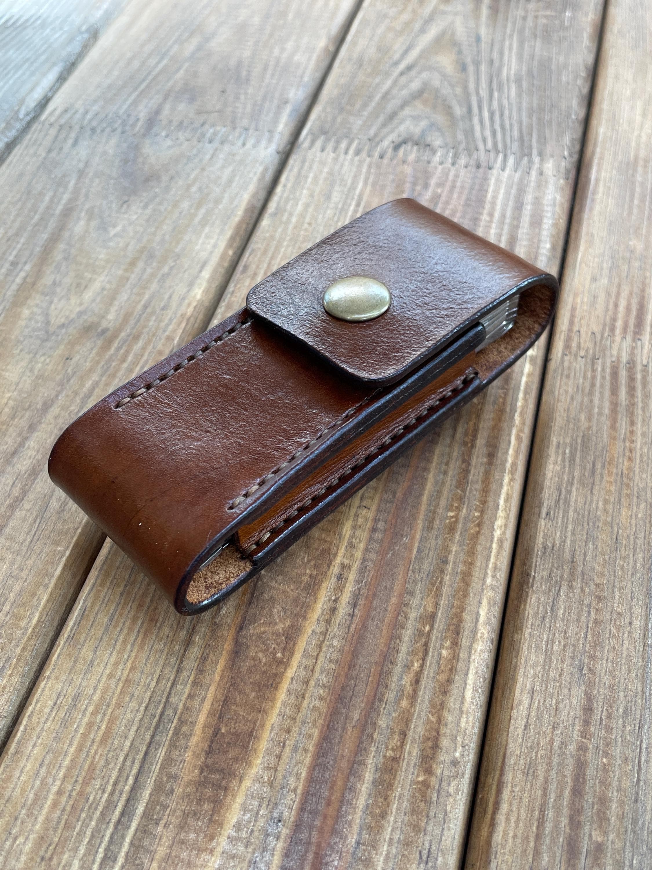 Leather Sheath for Multitool Victorinox SWISSTOOL SPIRIT Case With