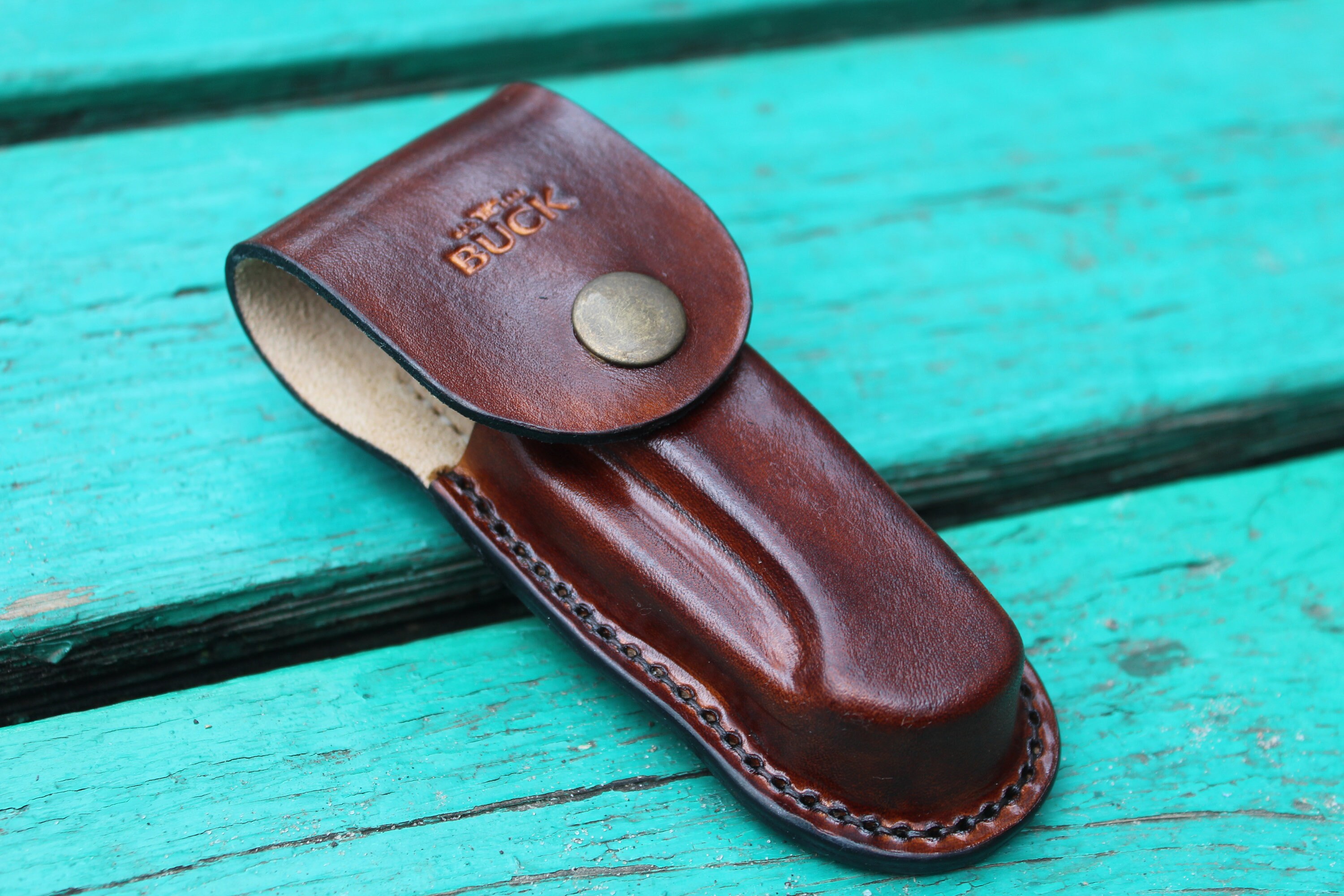 Buck Leather Sheath for Buck 112 Ranger Knife or Similar Etsy UK
