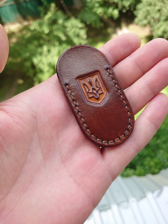 Leather Pocket Slip for the Swiss Army Knife Minichamp , Minichamp