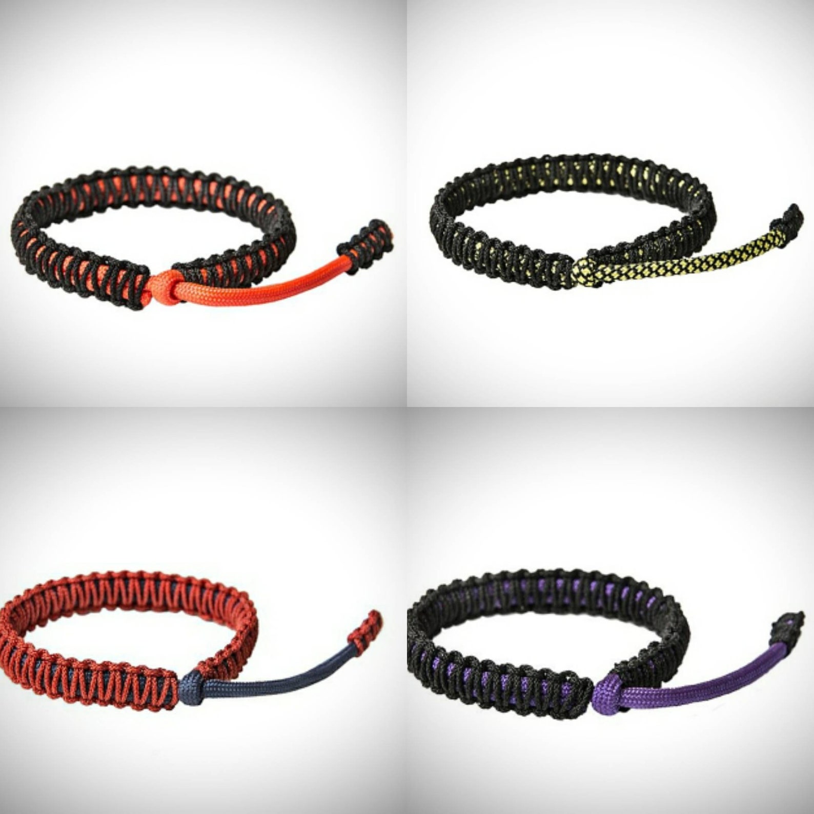 Paracord Bracelet / Microcord bracelet Cobra Etsy