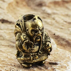 Bead Varyag/hand casting/ Lanyard bead / bead-knife / brass bead
