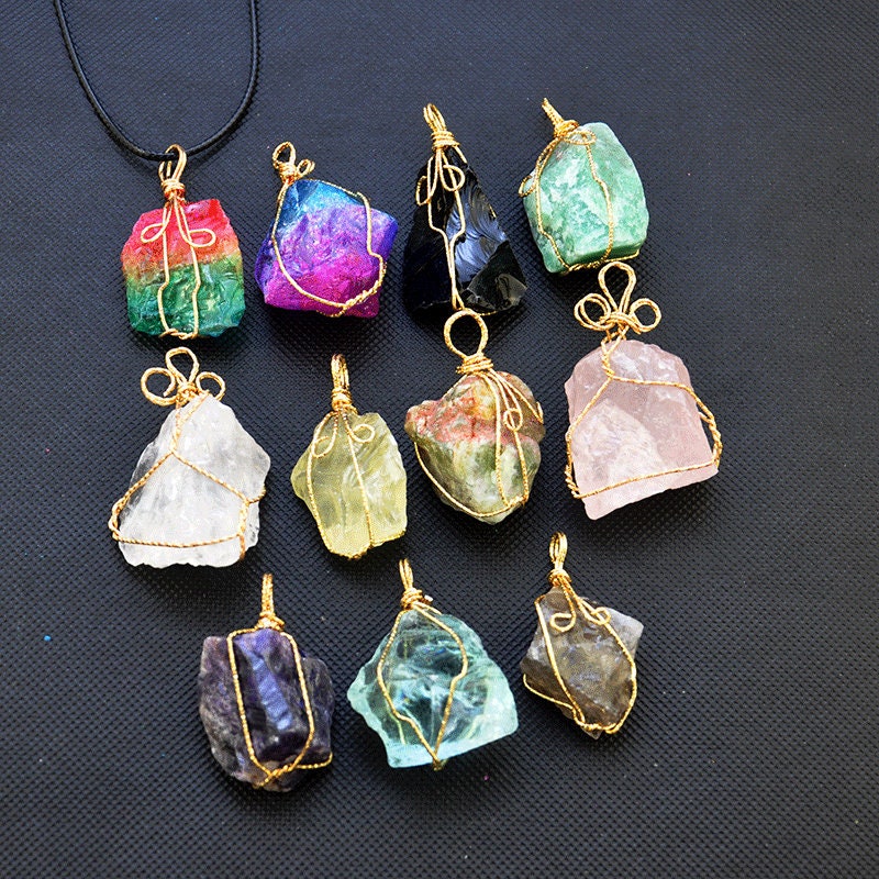 Buy Wire Wrap Rough Stone Online In India India