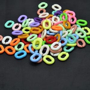 18x24mm Oval Cable Chunky chain links,Curb chain links,Necklace/Bracelet/Bag Chain Links,Oval Tortoiseshell Chunky Acrylic Chain Links