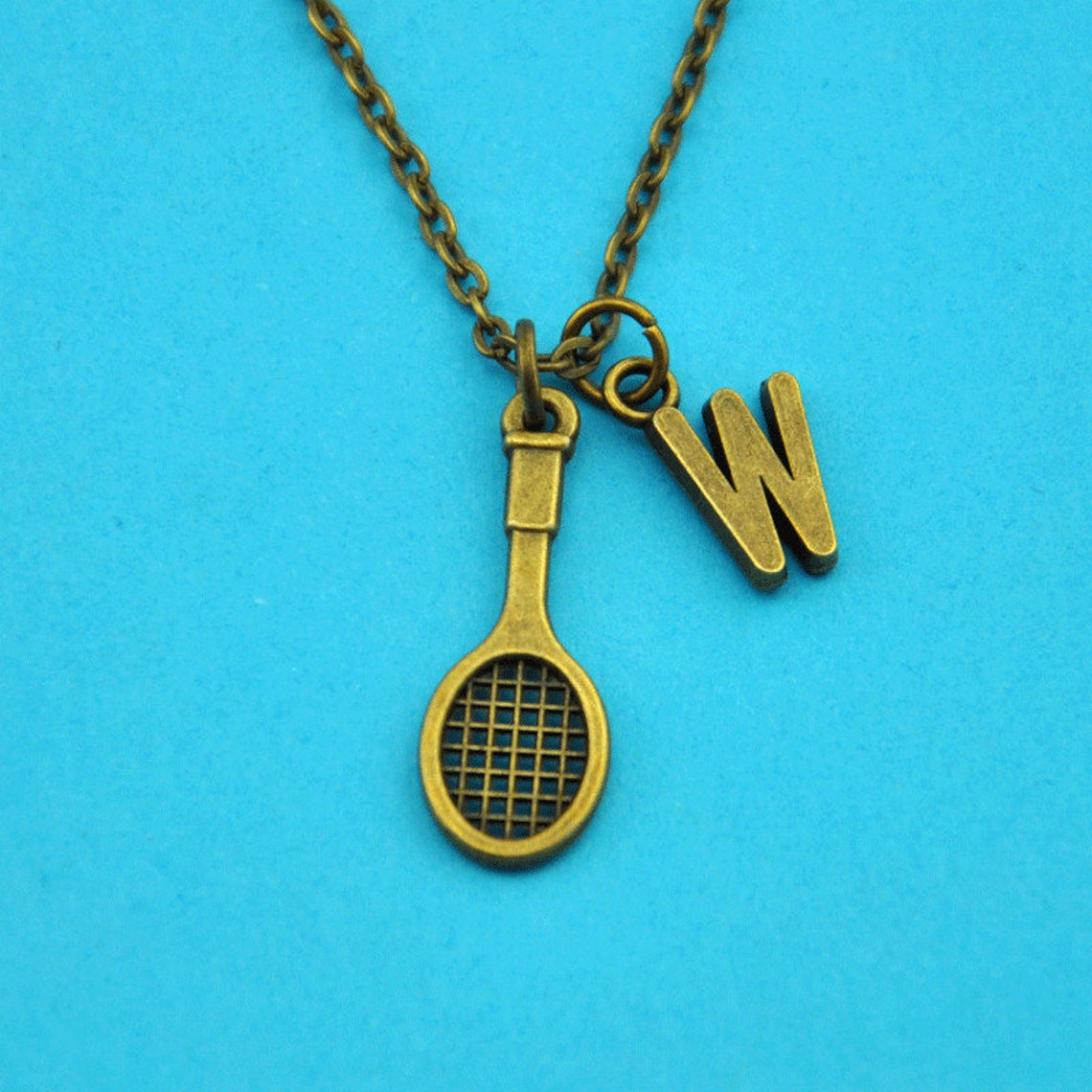 Tennis Racket necklace Tennis Jewelry Tennis Racket Gifts Etsy