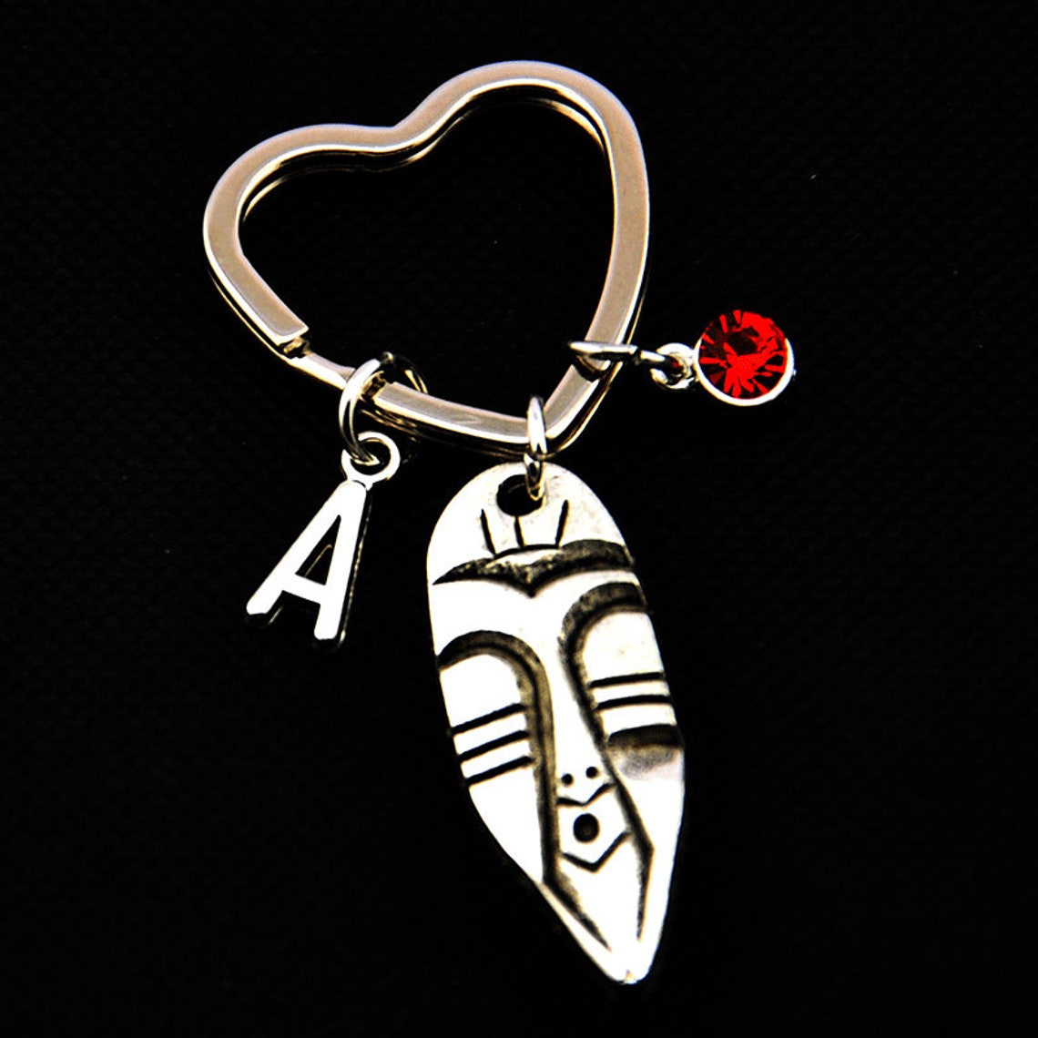 Indian Head Charms Keychainheaddress Keychainindian Head Etsy