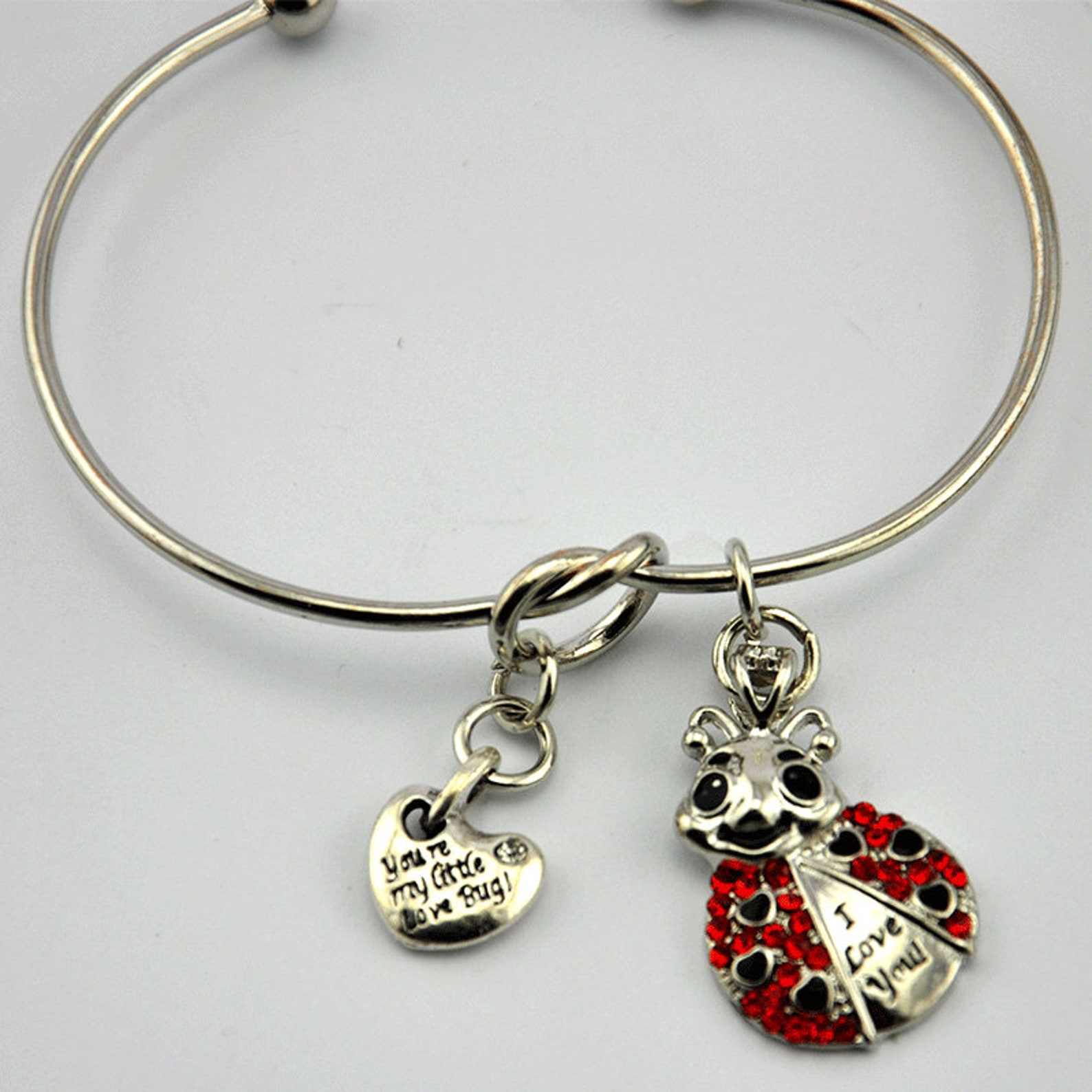 Fashion LadyBug Bracelet Ladybug Jewelry Ladybug Charm Etsy
