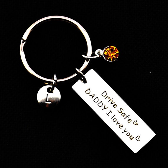 birthstone keychain for dad