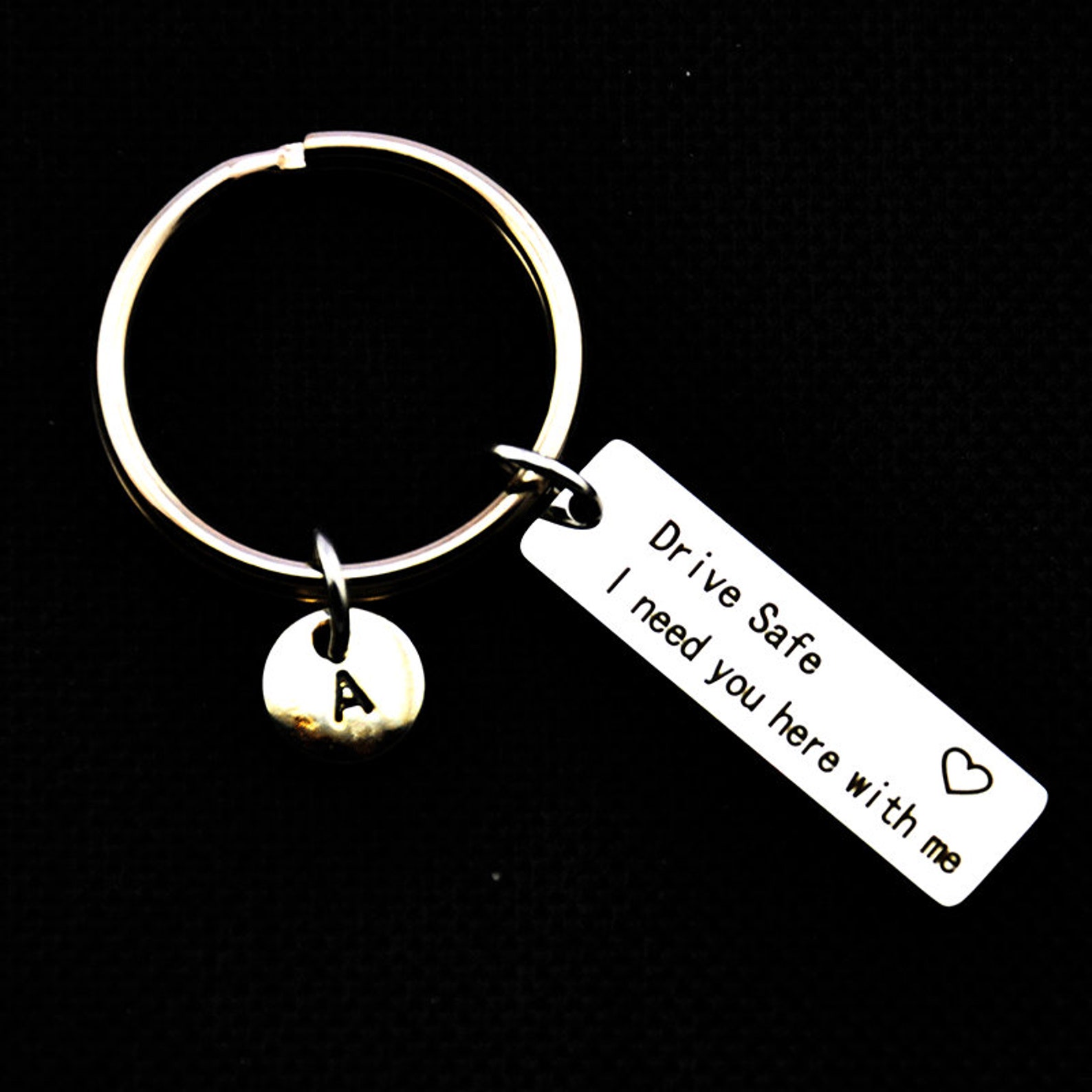 Drive Safe Keychain Drive Safe I Need You Here With Me Etsy
