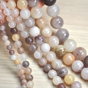 Natural Violet jade smooth round beads 6mm 8mm 10mm 12mm 14mm 16mm,15 inches one strands，Round Beads, Natural Stone Beads