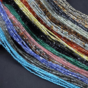 6mm Gemstone Star Beads，Natural Gemstone Star gemstone beads for Jewelry Making, Carved Natural Multicolor Star Beads，70-75pcs-strand