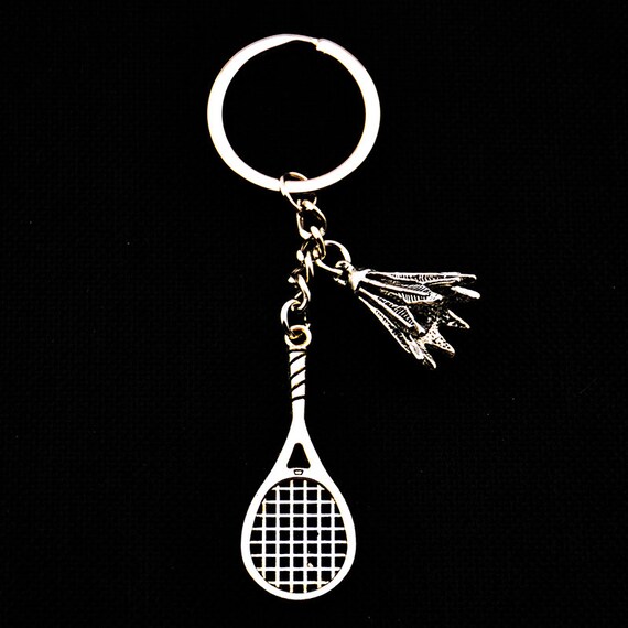 badminton keyring
