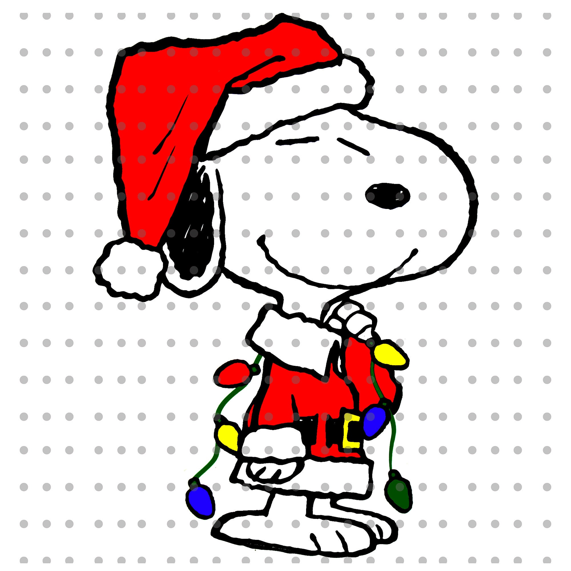 Download Merry Christmas Snoopy SVG file Dxf Png Eps Cut file for ...