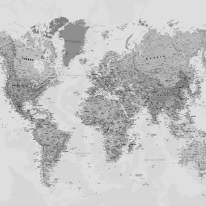 Push Pin World Map Canvas World Map Wall Art World Map - Etsy